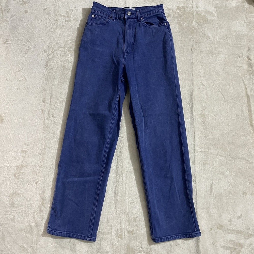 Everlane Jeans Womens Size 25R The Way High‎ Jean Dark Wash Blue Denim Stretch